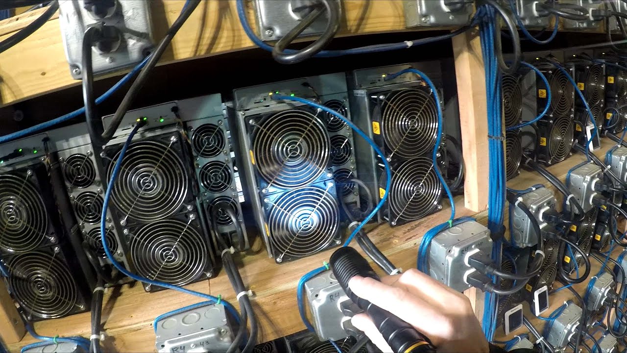 Bitcoin Mining Farm - Checking Asic Miners, Maintenance, PSUs, Hash boards,  Routine Check