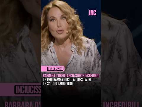 Video Barbara DUrso lancia il programma Storie Incredibili.