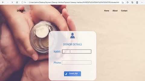 The Sparks Foundation || Payment Gateway integration || # Task 3 || #GRIPAUGUST21