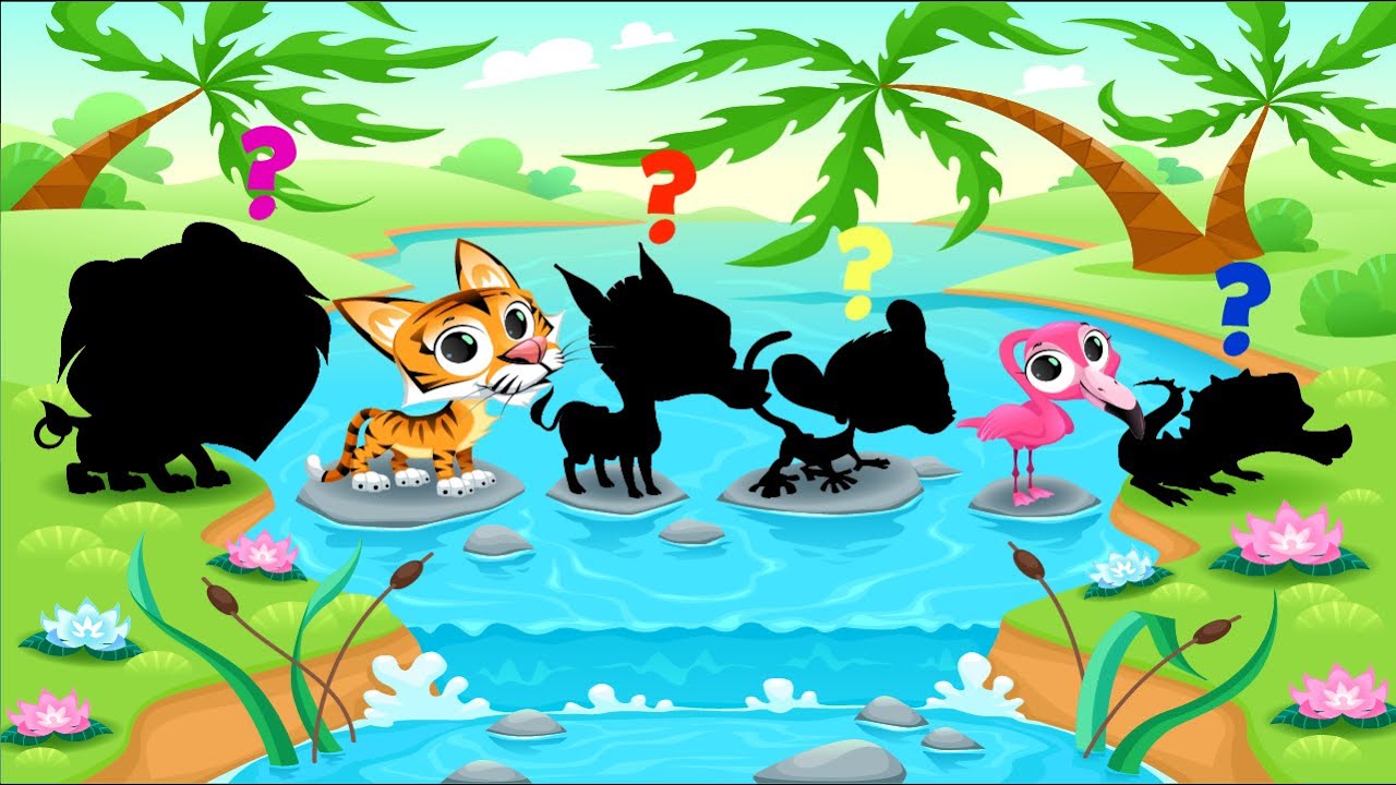 Guess the animal quiz - game for kids - YouTube