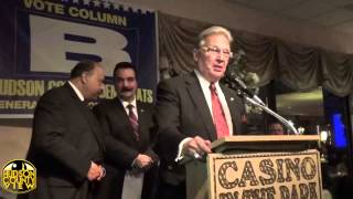 Hudson, Bergen, Passaic/Statewide Democratic Chairmen preach unity, victory