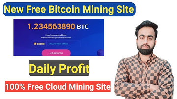 New Free Bitcoin Cloud Mining Site 2022 | New Bitcoin Mining Site Without Investment |