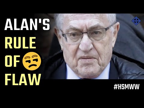 Rule of Flaw: Trump lover Alan Dershowitz's legal knowledge is as binding as chocolate fudge