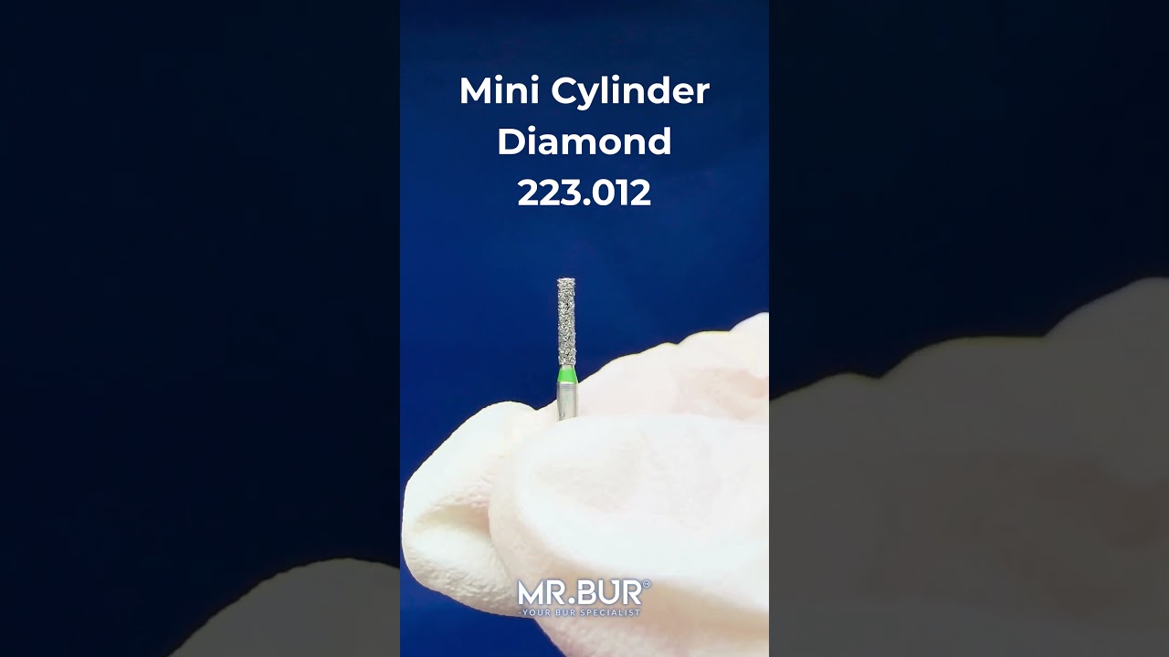 Mini Cylinder Shape Bur | Diamond Dental Bur