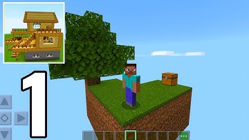 Craft Box Game Tree - SKYBLOCK - Survival Gameplay Part 1