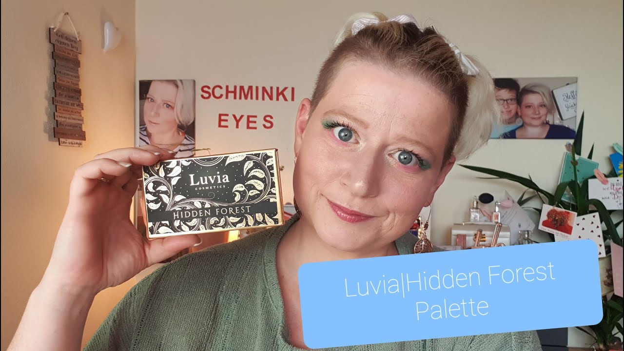 Lidschattenpalettenvorstellung/Luvia Hidden Forest