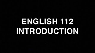 Justin Ahmadian-English 112 Introduction