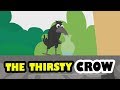 Moral Story For Kids in English | The Thirsty Crow | Animal & Jungle Story