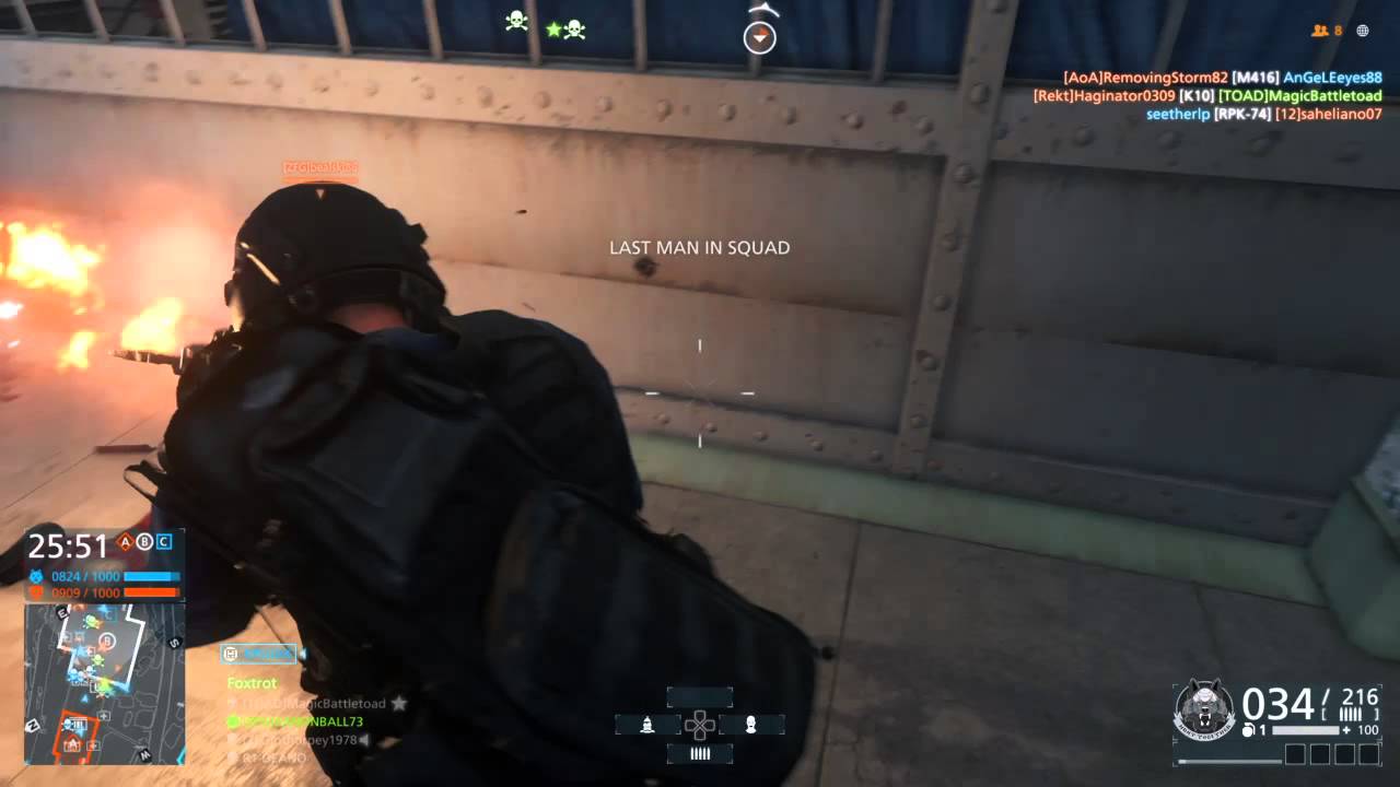 Battlefield™ Hardline_bealski spawns onto the devils toothpick