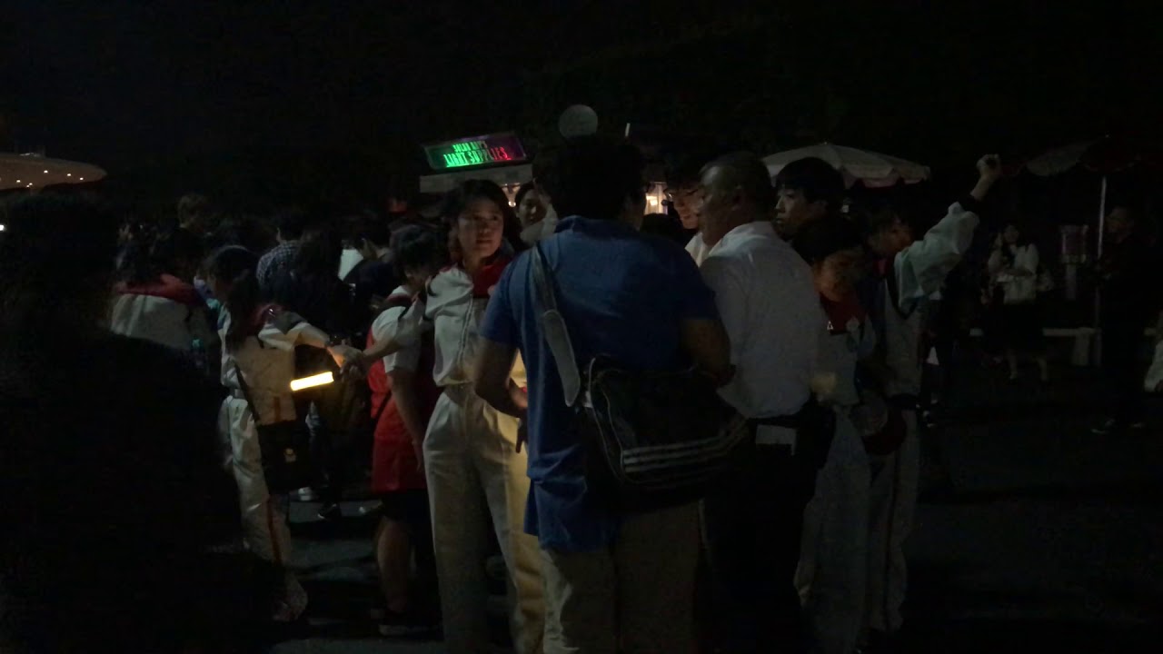 東京ディズニーランド スタージェット ラインカット直後