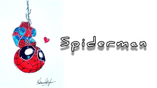 “How to Draw Spiderman Step-by-Step 🕸️ | Trending Marvel Art 2025” ⚡🕸️🕷️ screenshot 5
