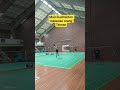 Main badminton melawan orang Taiwan