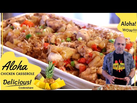 Aloha Chicken and Rice Casserole