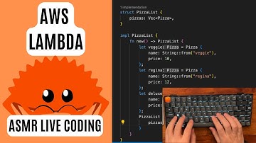RUST on AWS Lambda | TDD live coding | Build a 🍕 API | No talking