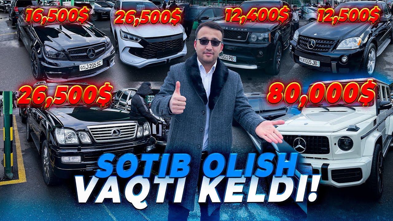 Narxlar Tushadimi Sergeli Moshina Bozori Narxlari 18-Yanvar kuni.