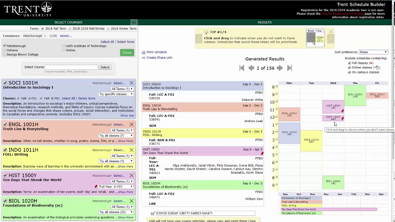 Using Visual Schedule Builder lokol Peterborough