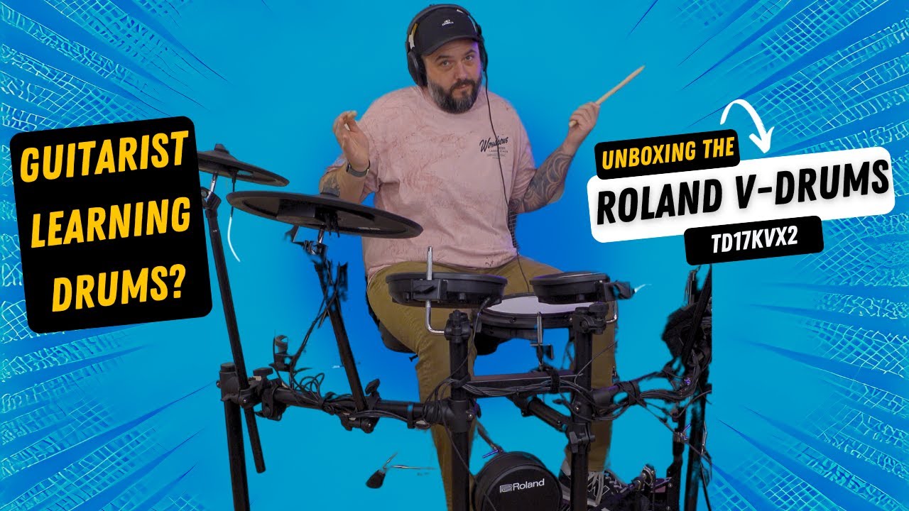 Unboxing the Roland TD-17KVX2 V-Drums Electronic Drum Set! - YouTube