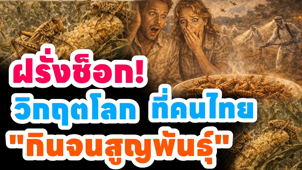 ฝรั่งช็อก! วิกฤตโลก  ที่คนไทย 