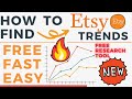 How To Find Trending Niches For Etsy For Free 2021 - كيف تجد  نيتشات تراند 🔥 مجانا إيتسي - EtsyHunt