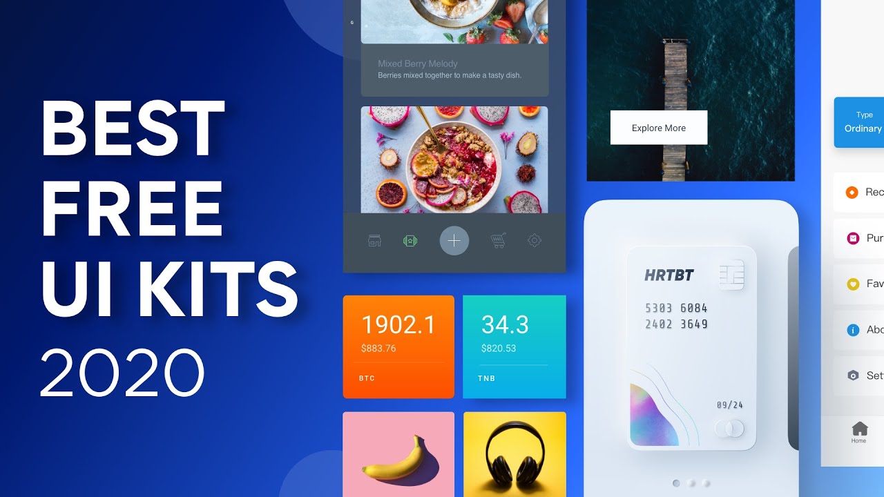 The Best UI Kits + Animation Kits for Free