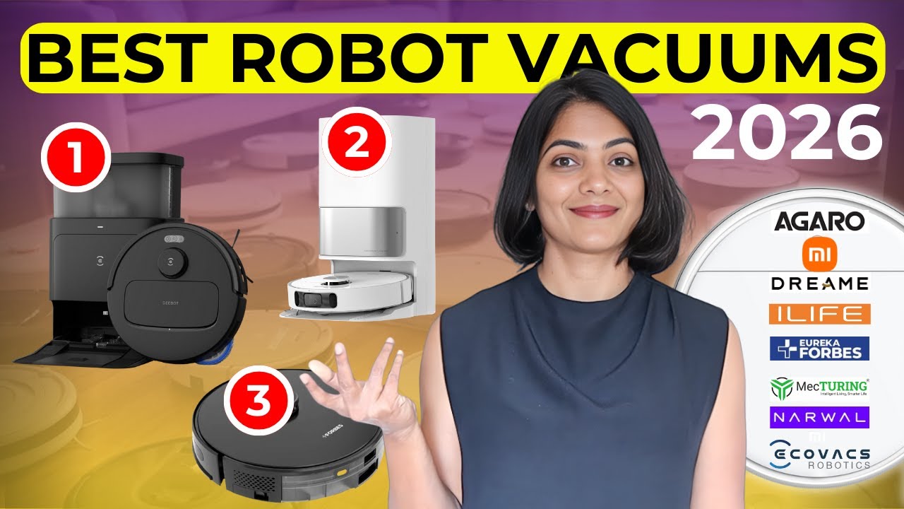 Best Robot Vacuum Cleaner 2026 | Dreame vs Ecovacs vs Narwal vs Eureka Forbes vs ILIFE
