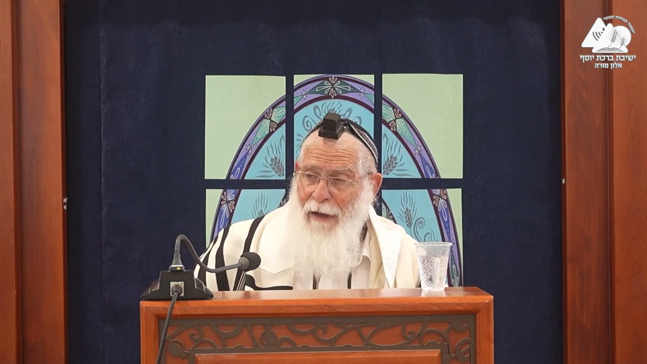 מודר הנאה | הרב אליקים לבנון | הלכות חגי תשרי תשפ"ה | 14