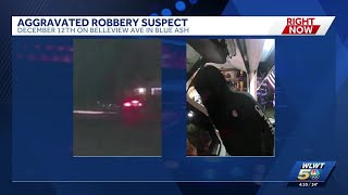 Blue Ash police release photos seeking suspect in armed carjacking