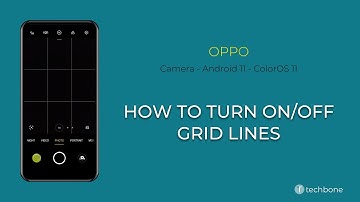 How to Turn On/Off Grid lines in Camera - Oppo [Android 11 - ColorOS 11]
