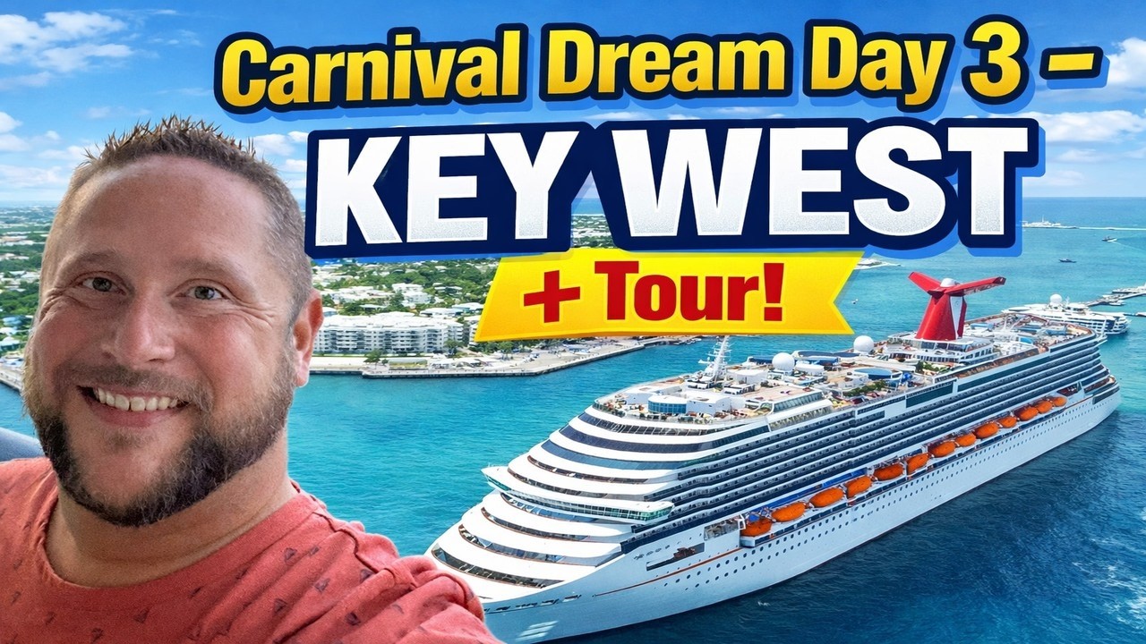 Carnival Dream Key West Port Day & Excursion Tour (Is It Worth It?)