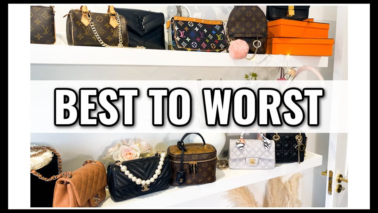 MY MINI BAGS RANKED - FAVOURITE TO LEAST FAVOURITE 😳