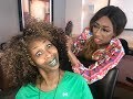 LaLa Braids My Hair - GloZell xoxo