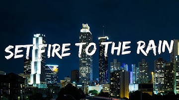 Thumbnail of Adele - Set Fire to the Rain (Lyrics)  Rihanna, Eminem... (Mix Lyrics)