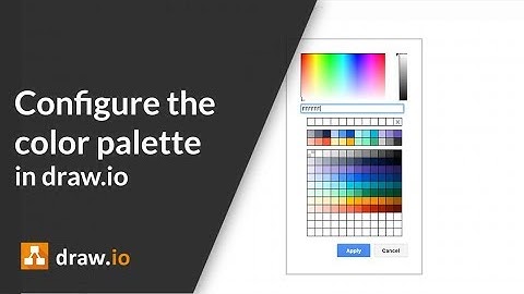 How to use custom colors in draw.io for Atlassian Confluence Server by default