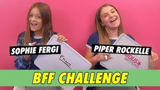 Piper Rockelle vs. Sophie Fergi  BFF Challenge
