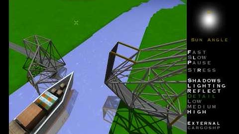 Pontifex II: a bridge that opens sideways