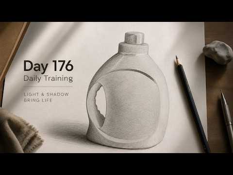Light and Shadow Brought This Drawing to Life | Day 176 - Daily Training