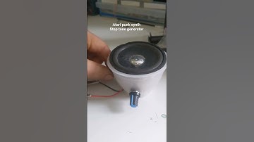 Atari pink synthesizer, step tone generator project