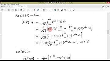 Fourier Transform of derivative//MM-I//M.Adnan Anwar