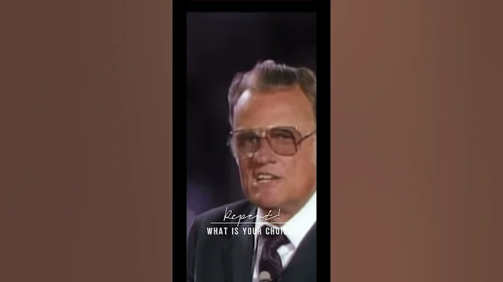 What is your choice? Repent! #billygraham #billygrahamshorts #billygrahamclassics #bible #jesus
