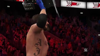 WWE 2K17 Backlash 2017 Simulation: AJ Styles vs. Kevin Owens - U.S. Title Match