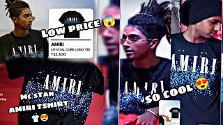 Mc Stan AMIRI Tshirt 😍 || Low price 😱 So cool || vlog 20 - YouTube