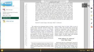 psycinfo finding fulltext