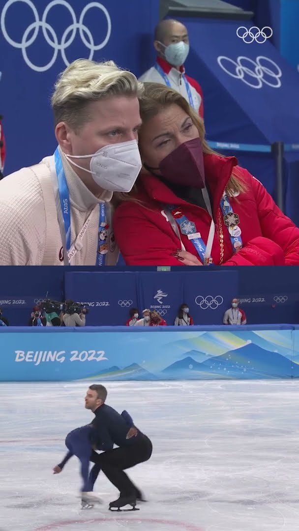 When your coach is also your biggest fan and skates every moment with you! ?