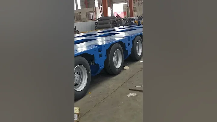 TITAN SPMT Modular Hydraulic Trailer for Sale Factory Display