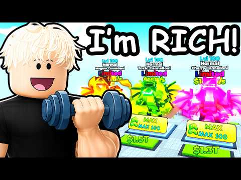 I Started Over with TRIPLE SHINY DRAGONS in ARM WRESTLE for Brainrots!