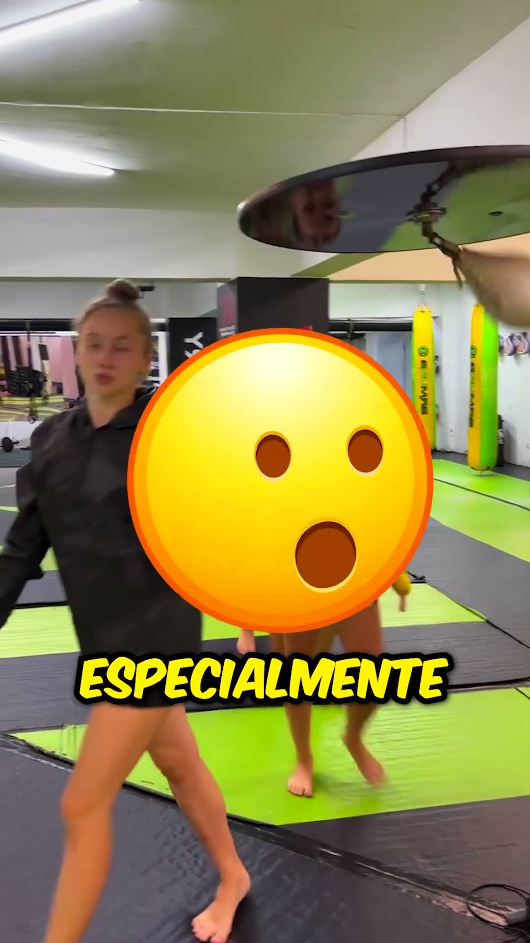 ¡Ella es tan fuerte! ??