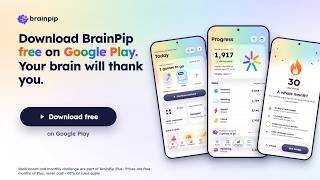 BrainPip: Brain Training in Full Color | 24 Fun Brain Games, 4 Minutes a Day screenshot 3