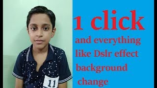 Just 1 Click And Change Background And Add DSLR Effect | Best Photo Editing App screenshot 5