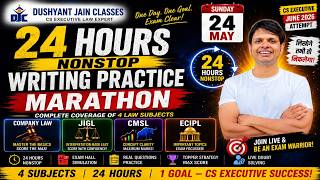 24 Hours Marathon | Company Law JIGL CMSL ECIPL | Passing Promise | CS Executive Group 1 & 2 |