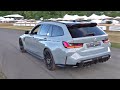 BMW M3 Touring Competition (G81) - Drifts, Accelerations &amp; SOUNDS! @ 2022 Goodwood Festival of Speed